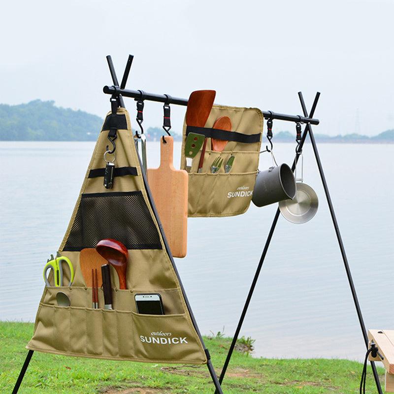 Waterproof Tableware Storage Bag Oxford Fabric Outdoor Camping BBQ Tableware Storage Bag - EX-STOCK CANADA