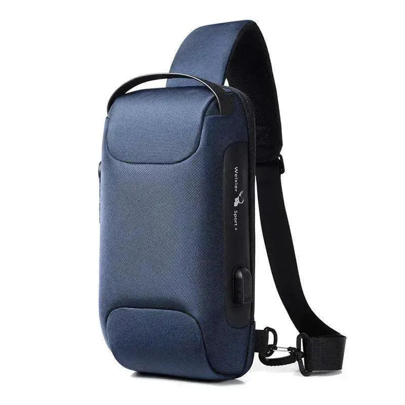 Waterproof USB Anti-theft Bag Oxford Sling - EX-STOCK CANADA