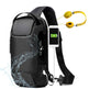 Waterproof USB Anti-theft Bag Oxford Sling - EX-STOCK CANADA