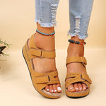 Wedge Sandals Summer Velcro Platform Shoes Women - EX-STOCK CANADA