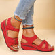 Wedge Sandals Summer Velcro Platform Shoes Women - EX-STOCK CANADA