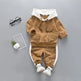 Western style 1 year old baby sweater two-piece - EX-STOCK CANADA