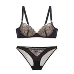 Wireless Thin Push Up Pure Lace Underwear Set - EX-STOCK CANADA