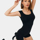 Women Backless Suit Slim-fit Short Jumpsuit Outfit - EX-STOCK CANADA