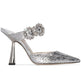 Women Baotou Rhinestone Pointed High Heel Shoe - EX-STOCK CANADA