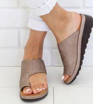 Women Big Toe Clip Casual Flat heel Slippers - EX-STOCK CANADA