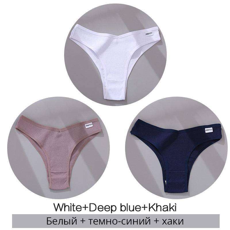 Women Cotton Underwear Women Thong Sexy Underwear - EX-STOCK CANADA
