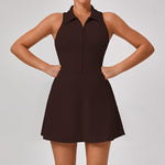 Women High Waist Sports Fitness Dress - EX-STOCK CANADA