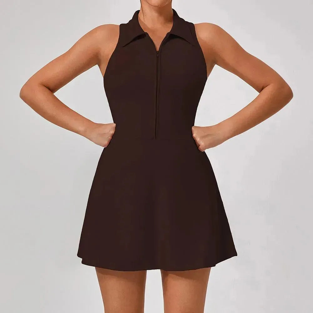 Women High Waist Sports Fitness Dress - EX-STOCK CANADA