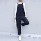 Women's Autumn Warm Corduroy Loose Solid Color Suspender Pants - EX-STOCK CANADA