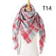 Women's Cashmere Plaid All-match Thick Warm Scarf - EX-STOCK CANADA