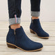Women's Casual Shoes With Thick Heels Boot Shoes for Women - EX-STOCK CANADA