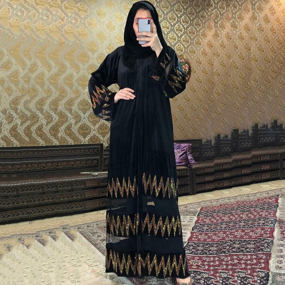 Women's clothing Arab black robe - EX-STOCK CANADA