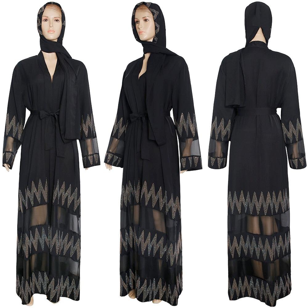 Women's clothing Arab black robe - EX-STOCK CANADA