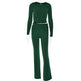 Women's Comfortable Hoodie Leisure Sexy Long Sleeve Sweater And High Waist Long Pants Suit - EX-STOCK CANADA