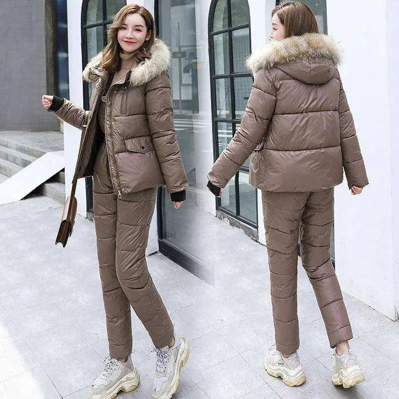 Women's Down Padded Jacket Suit - EX-STOCK CANADA