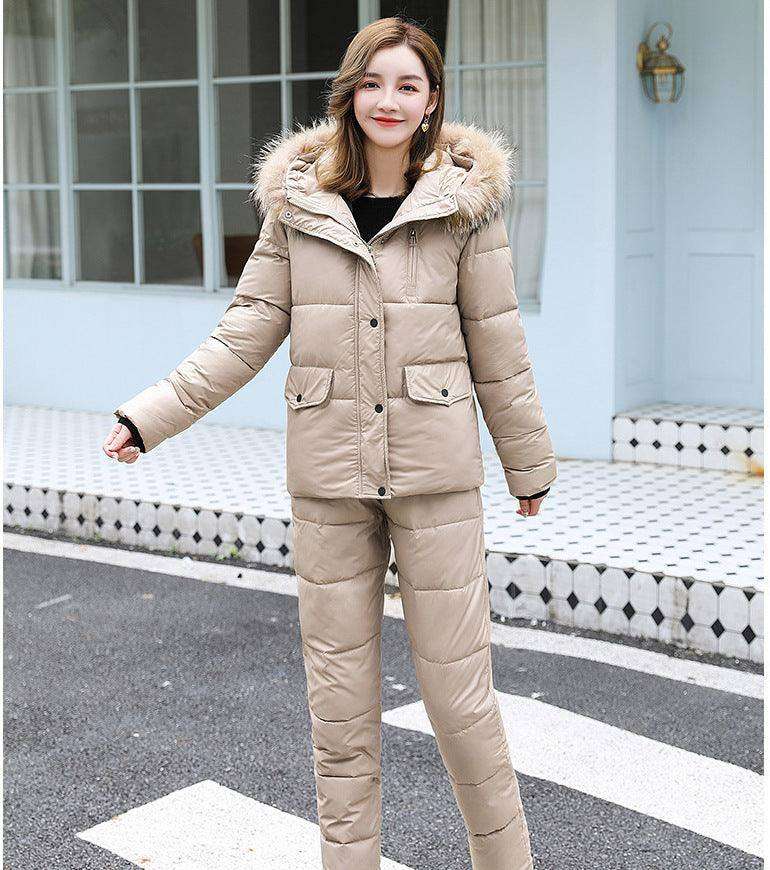 Women's Down Padded Jacket Suit - EX-STOCK CANADA