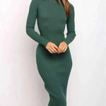 Women's Dress Solid Color Backless Bow &Tight - EX-STOCK CANADA