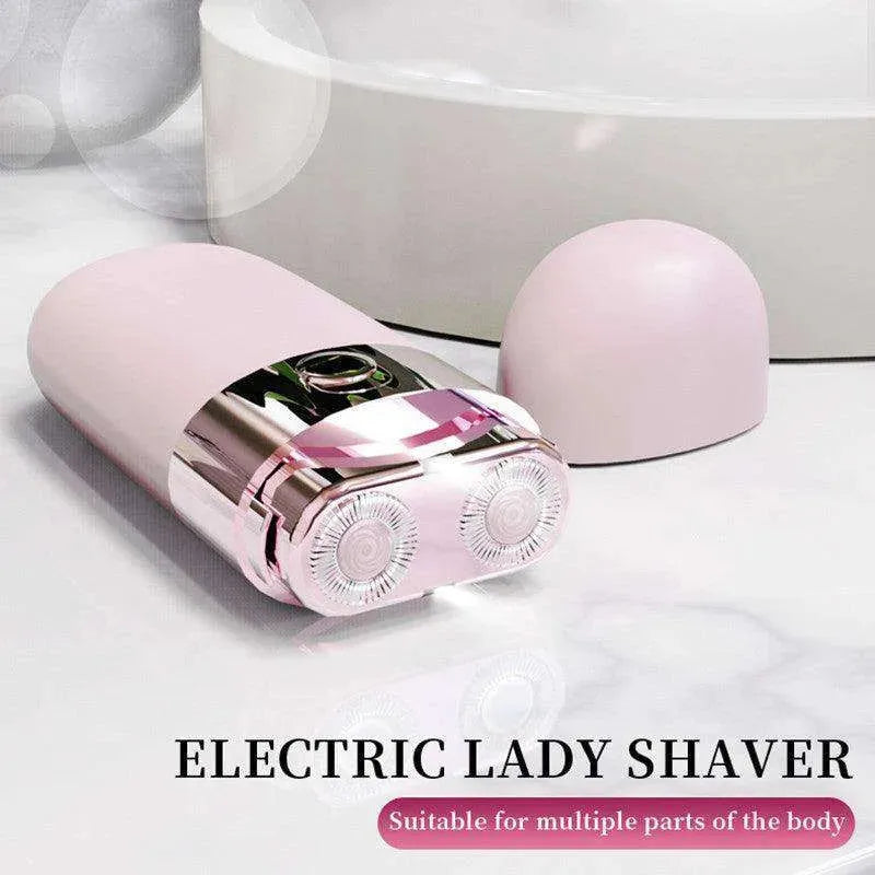 Women's Electric USB Charging & dry battery Double blade body Shaver - EX-STOCK CANADA