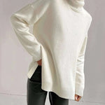 Women's Fashion Loose Turtleneck Sweater - EX-STOCK CANADA