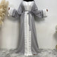 Women's Fashion Patchwork Lace Arab Robe - EX-STOCK CANADA