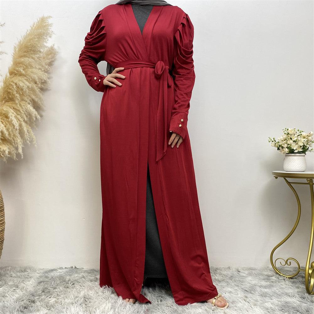 Women's Fashion Simple Solid Color Arab Cardigan - EX-STOCK CANADA