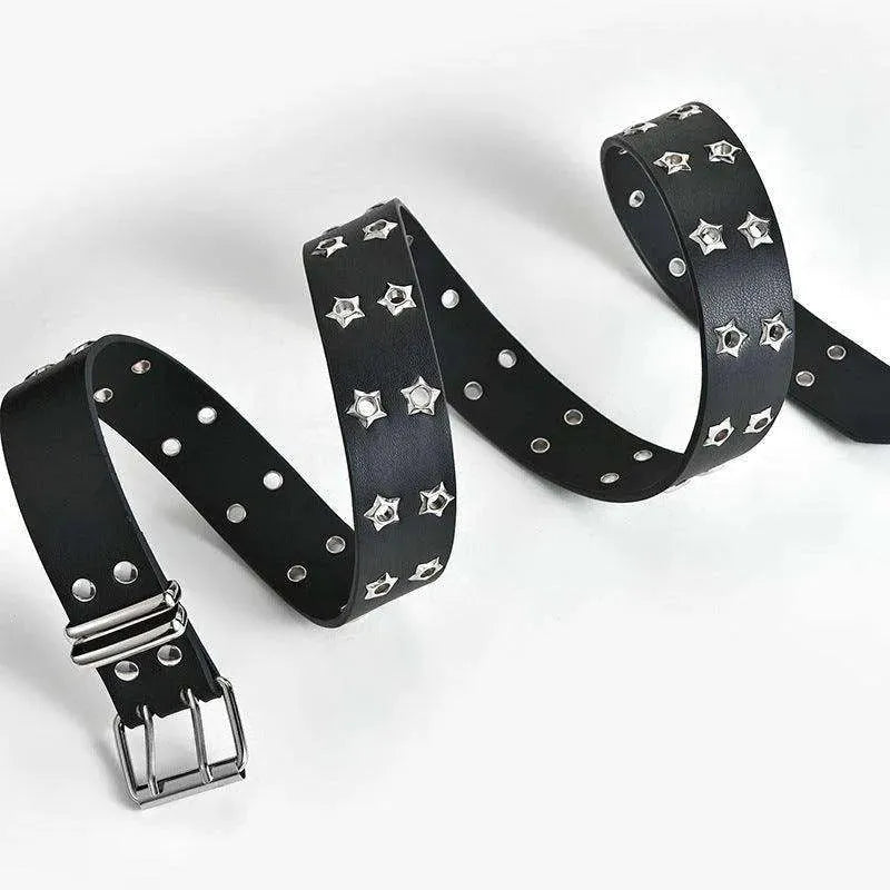 Women's Fashion Stars Decorative Double row Belt - EX-STOCK CANADA