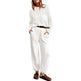 Women's Fashion Two piece Track Casual Suit. - EX-STOCK CANADA