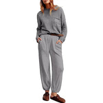 Women's Fashion Two piece Track Casual Suit. - EX-STOCK CANADA