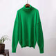 Women's Fashionable All-match Solid Color Turtleneck Sweater - EX-STOCK CANADA