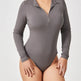 Women's Fashionable Long Sleeve Jumpsuit Seamless Slimming Shapewear Romper - EX-STOCK CANADA