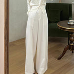 Women's Hanging Wide Leg Mopping Casual Pants - EX-STOCK CANADA