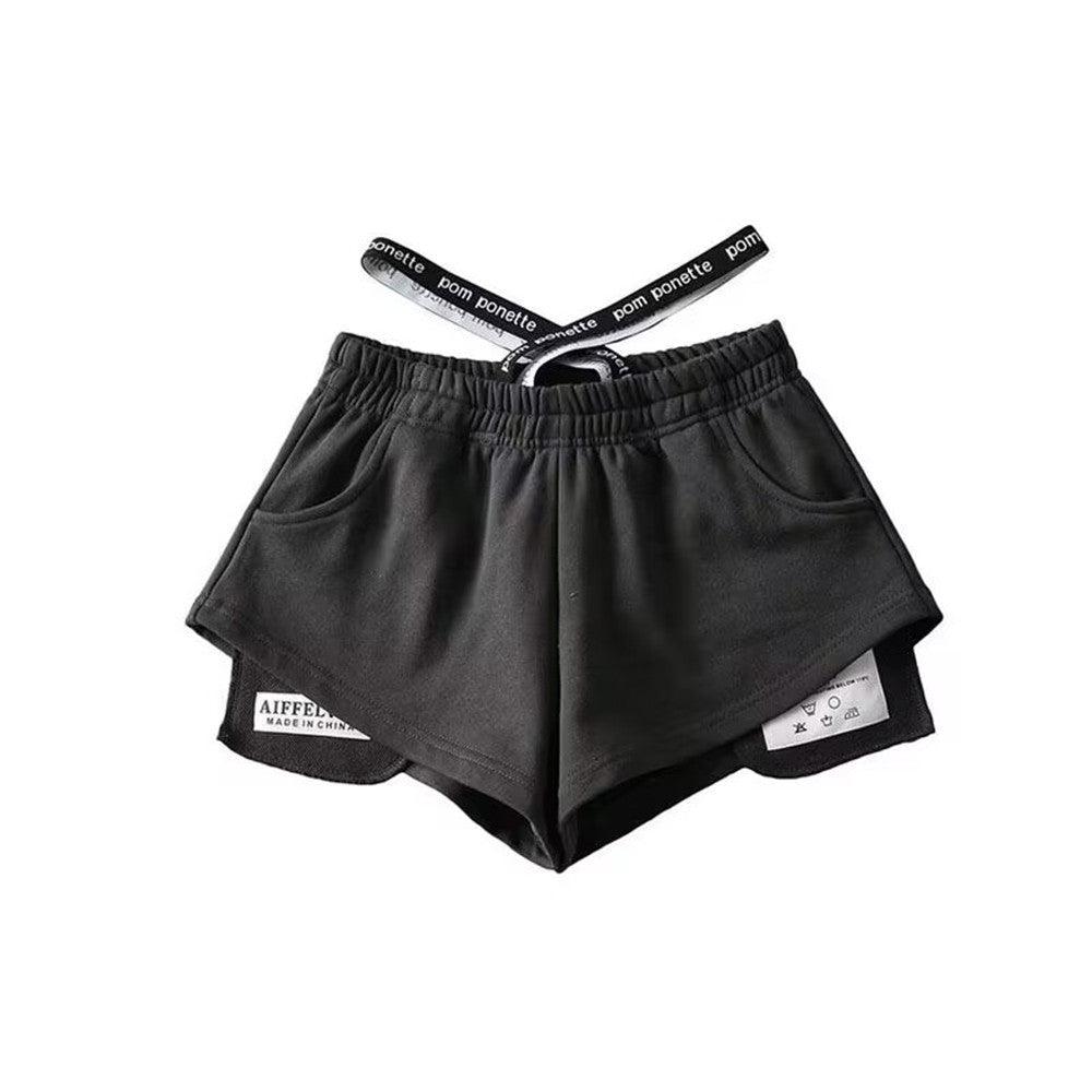 Women's High Waist Running Athletic Gym Hot Pants - EX-STOCK CANADA