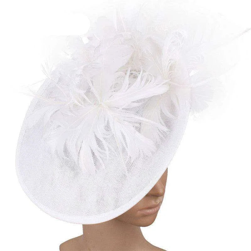 Women's Horse Racing Festival Fashion High End Top Aristocratic Hair Accessories - EX-STOCK CANADA