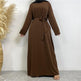 Women's Lace Up Pocket Arab Dress - EX-STOCK CANADA