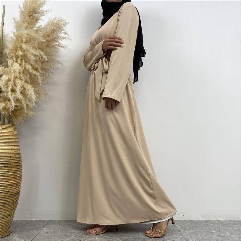 Women's Lace Up Pocket Arab Dress - EX-STOCK CANADA