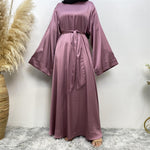 Women's Lace Up Satin Arab Dress - EX-STOCK CANADA