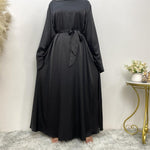 Women's Lace Up Satin Arab Dress - EX-STOCK CANADA