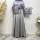 Women's Lace Up Satin Arab Dress - EX-STOCK CANADA