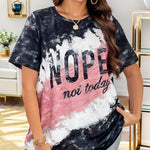 Women's Letter Printed Loose T-shirt - EX-STOCK CANADA