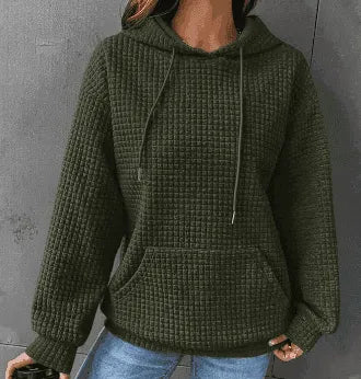 Women's Loose Casual Solid Color Long-sleeved Sweater - EX-STOCK CANADA