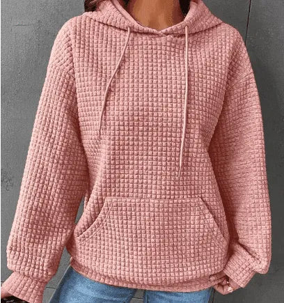 Women's Loose Casual Solid Color Long-sleeved Sweater - EX-STOCK CANADA