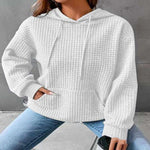 Women's Loose Casual Solid Color Long-sleeved Sweater - EX-STOCK CANADA