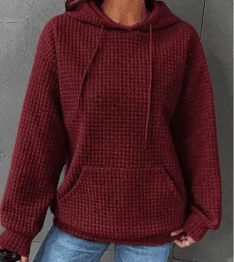 Women's Loose Casual Solid Color Long-sleeved Sweater - EX-STOCK CANADA