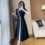 Women's Mid-Length Fashion Dress - EX-STOCK CANADA