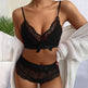 Women's Sexy Lingerie Lace Suspenders Three-point Sexy Lingerie - EX-STOCK CANADA