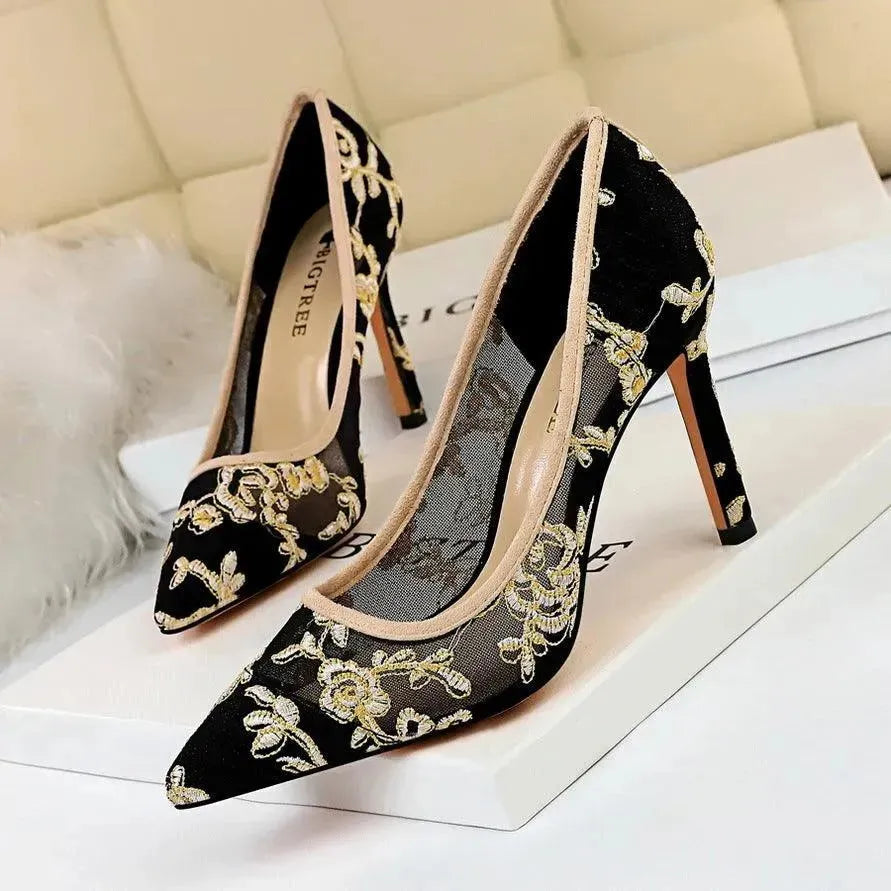 Women's shoes European style fashion high heels - EX-STOCK CANADA