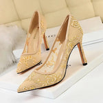 Women's shoes European style fashion high heels - EX-STOCK CANADA