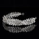 Women's Silver-plated Rhinestone Alloy Crown Tiara - EX-STOCK CANADA