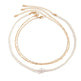 Women's Simple Slim Chain Multi-layer Imitation Pearl Necklace - EX-STOCK CANADA